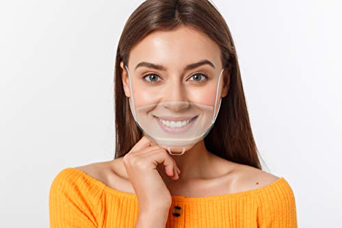 Preisvergleich Produktbild WIETRE® 5 Stück Gesichtsschutzschild Safety Kunststoff Transparent Visier Gesichtsschutz Anti-Fog Anti-Öl Splash Schutzvisier - Essen Hygiene Spezielle Anti-Saliva Gesichtsschutzschirm