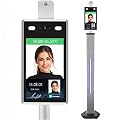 Face Recognition Body Temperature Measurement System Infrared Body Temperature Detection Scanner Access Control Terminal Scanner, All-in-One Machine ?Stand Include?…