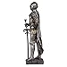 Design Toscano King's Guard Medieval Decor Half Scale Knight Armor Gothic Statue, 39 Inch Tall, Cast Stone Resin, Metallic Finish with Faux Stone Base