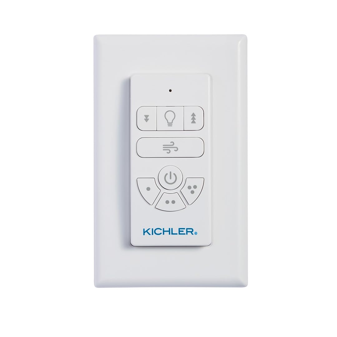AC Standard Limited Function Handheld Remote Control, Modern, Slim Design, 3 Speed Settings, Breeze Mode, 370125