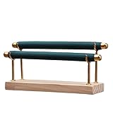 Notre présentoir à bijoux offre une solution raffinée pour mettre en valeur vos colliers, bracelets et boucles d'oreilles, transformant ainsi le désordre en une élégance soignée.