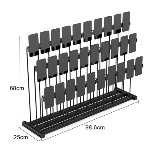 Support de téléphone rotation 360 degrés rétractable stable hauteur réglable - 3