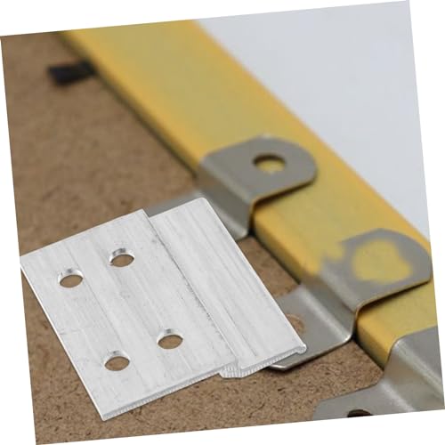 Image of Cabilock 2Pcs French Cleat Hanger Heavy Duty Aluminum Alloy Picture Hanging Hardware for Wall Installation Versatile Shaped Mounting for Photos Mirrors and Art