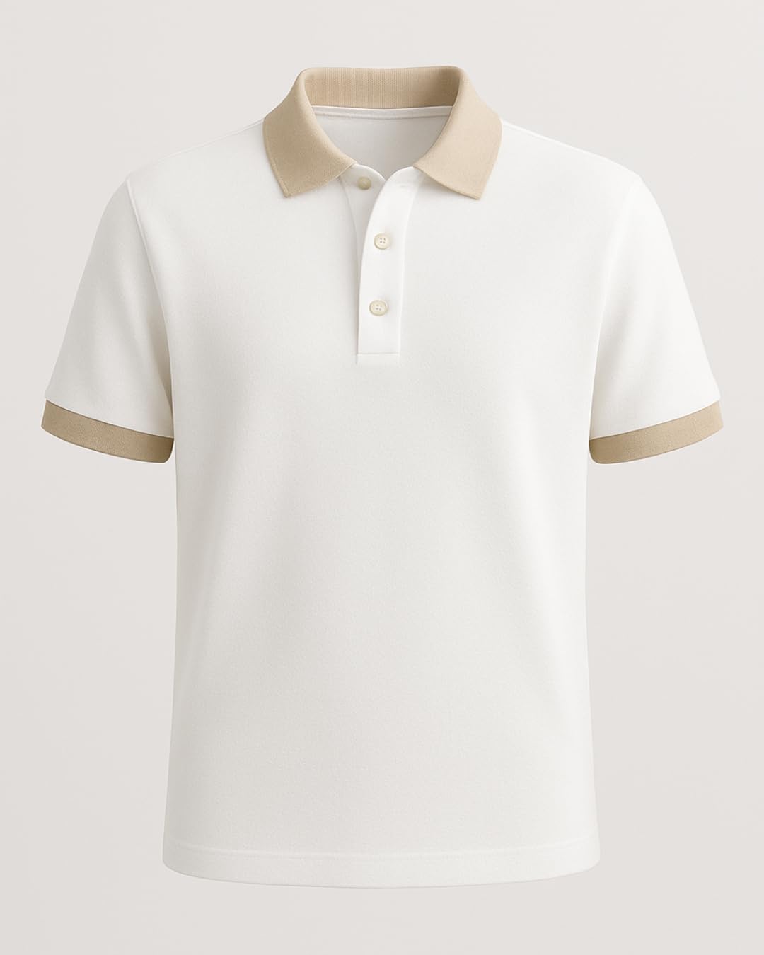 Men’s Cotton Rich Solid Polo Tshirt | Collar Tshirts | Half Sleeves | Plain-Regular Fit