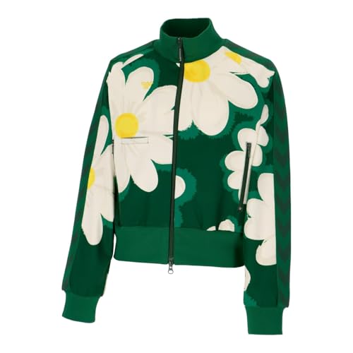 [ヒュンメル] ジャケット hummel PLAY トラックジャケット HLT2134 グリーンプリント(50P)のサムネイル