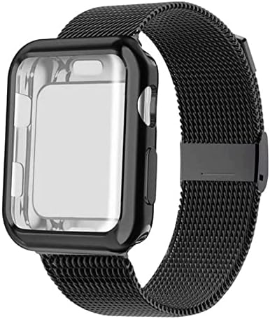 Amazon Co Jp Cmxxfa Apple Watch Magnetic Watch Bandファッション女性38mm 40mm 42mm 44mmの金属の腕時計のリストバンド Band Color Black Size 38mm Sports Outdoors