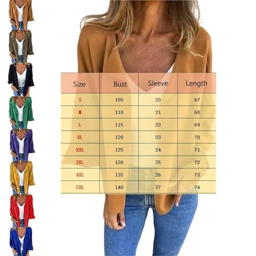 Peculiaral Casual Faux Suede Cardigan, Buttonless Plain Color Lapel Jacket, Women Casual Long Sleeve Lapel Coat2