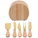 Design à la fois moderne et classique : le couteau à fromage et la spatule à manche en bois allient savoir-faire traditionnel et esthétique contemporaine, faisant de cet accessoire un ajout remarquable à toute collection d’ustensiles de cuisine