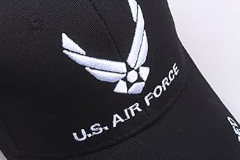 Air Force Baseball Hat Embroidery Cap Adjustable Veteran Cap Dad Cap