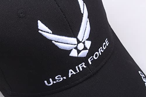 Gorra de béisbol Air Force ajustable bordada miniatura 3