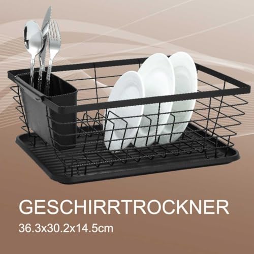 Foto von KING HOFF KH-1355 Dish Drainer aus Metall,36 cm x 30 cm