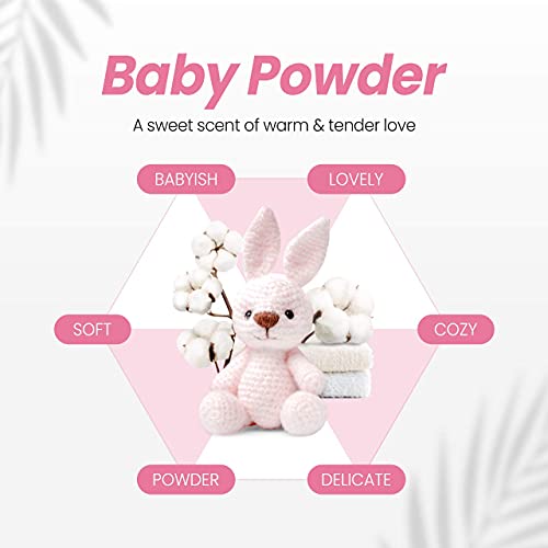 Kundal Baby Powder Sulfate Free Shampoo For Dry Damaged Hair With Argan Oil, No Sulfate/Paraben/Silicone Free 10.14 Oz(300Ml) #TOP6