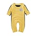 Produktbild Baby Mädchen Jungen Overall Strampler Outfits Bruce Lee Kostüm Neugeborene Dragon Ball Z Schneeanzüge Jumpsuit Babykleidung Body Playsuit Niedlicher Jumpsuit Romper Spielanzug Outfits (Gelb, 6M)