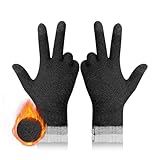 Hohe Qualität: Integrierte Formgebung sorgt für Haltbarkeit, warm und atmungsaktiv, und die Winterhandschuhe für Frauen sind nicht leicht zu verteilen. Strenge Inspektionen werden mehrmals durchgeführt, bevor Sie das Werk verlassen, um die Qualität zu gewährleisten, was diese Thermo-Strickhandschuhe zu einer zuverlässigen Wahl für den Winter macht.