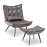 sillones retro vintage venta Estilo retro --- El pespunte ornamental, las líneas curvas y las piernas cónicas le confieren al sillón de relax un aspecto elegante. El sillón tapizado no solo es un verdadero punto de atracción, sino que también se puede combinar maravillosamente de forma versátil con diferentes estilos y muebles.
