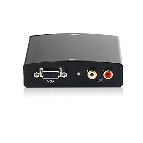 New VGA R/L audio a HDMI 1080p HDTV adattatore convertitore per PC portatile con display