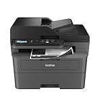 Brother DCP-L2640DW Wireless Compact Monochrome Multi-Function Laser Printer with Copy and Scan, Duplex, Black & White Output | Includes Refresh Subscription Trial(1), (Renewed Premium)