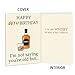 Zyulin Funny Whiskey 66th Birthday Card, 66th Birthday Gifts for Men Women, Unique 66th Birthday Decorations for Him Her, Happy 66 Year Old Birthday Card Gifts for Husband Wife