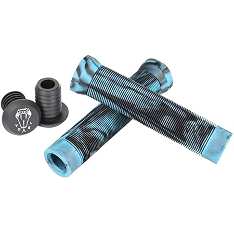 Scooter Griffe Lenkergriffe für Pro Stunt Scooter BMX Hand Griffe, Lenkergriffe FahrradLänge 145 mm - 150 mm, Durchmesser 35 mm, 2 Stück Cover