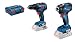 Produktbild Bosch Professional 18V System Akkuschrauber-Set GDR 18V-200 GSR 18V-55 (ohne Akku, in L-BOXX)