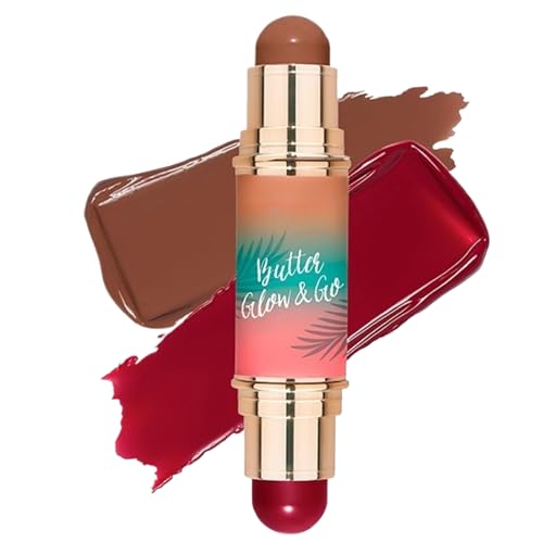 Contorneing Stick Para Cara, Mantequilla De Maquillaje De Contorneo De 10 G, Rubor De Contornos Highlighter Stick, Mantequilla De Corrector De Bronceador De Múltiples Usos, Desgaste Largo