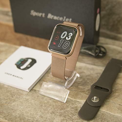 smartwatch p80 rose gold