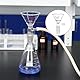 stonylab Glas Filter Trichter Borosilikatglas filter Trichter mit 90 mm Oberem Außenmaß, 24/40 Innengelenk Glasfiltertrichter