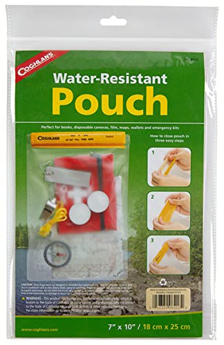 Coghlan's Water-Resistant Pouch, 7 x 10-Inch