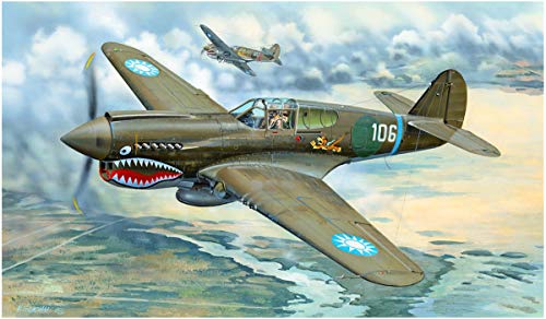 Trumpeter 02269 1/32 US Army Airforce P-40E Kitty Hawk Plastic Model / TRP02269 1:32 Trumpeter P-40E Warhawk [Model Building KIT]