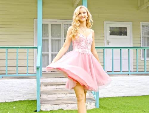 Homecoming Dresses Short Tulle Prom Dresses For Teens Party Dress Sparkly Cocktail Dresses Silver Size 4 #TOP6