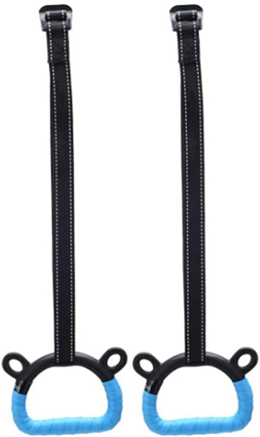 Gymnastics Rings，Pulling Rings for Physical Traini 2Pcs Children Gymnastic Ring Kids Pull-up Fitness Equipment Excercise Tool for Full Body Strength Bodyweight Training
