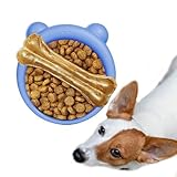 Ciotola Per Cani A Alimentazione Lenta - Ciotola Per Cani A Alimentazione Lenta, Ciotola Di Allenamento In Gabbia | Mangiatoia Lenta Di Forma Rotonda Per Cani, Pad Per Leccare, Ciotola Per Ma