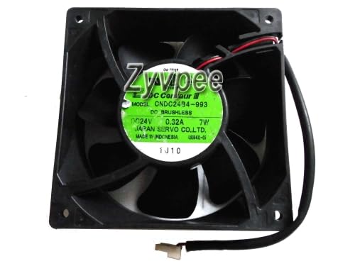 Ventilador de 120x38 mm CNDC24B4-993 24V para chasis industrial y rack de red 3