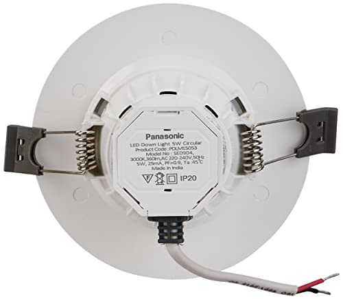 Image of Panasonic LED Down Light 5W, 3000K, for Conceal Box (Pack of 2)