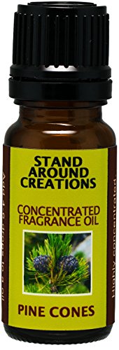 Concentrated Fragrance Oil - Pine Cones - The Scent of a Fresh Cut Pine Bough. Notes of Balsam w/Patchouli Combine w/Natural Spruce and Cedar Oils. (.33 fl.oz.)
