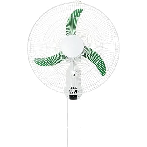 Active Air ACF18 18" Oscillating Wall Mount Fan, Stainless Steel Cover