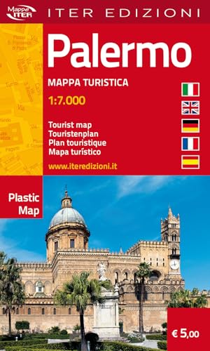 Palermo. Mappa turistica 1:7.000. Ediz. multilingue