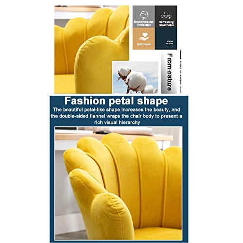 Chaise de bureau ergonomique pivotante moderne à dossier moyen pour chambre et salon