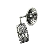 Accesorio artístico convertible para orejas con anillos a juego, accesorio en forma de radar, joyería para atuendos diarios, joyería minimalista, One Size, como se describe, como se describe