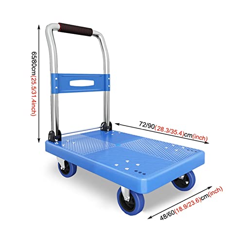 Chariot de manutention pliable contre le mal de dos 5" - 8