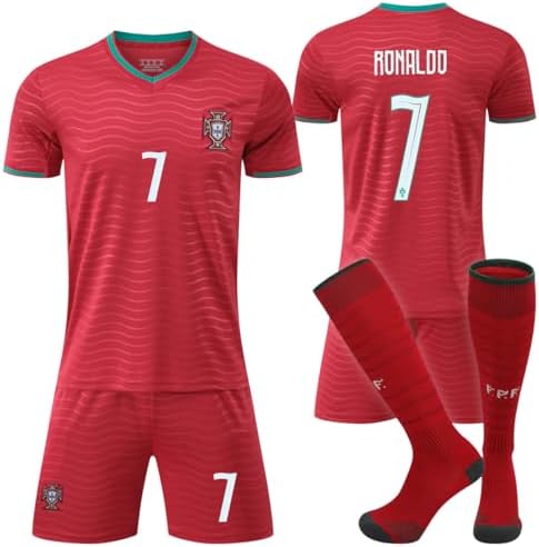 Soccer Stars #10#7 Kids Soccer Jersey & Shorts Set Youth Sizes