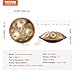 VEVOR Golden-9 22 in & 9 Notes, D Minor, Hand Pan Mallets, 440Hz Handpan Stand & Carry Bag, Steel Healing Sound Drum, Percussion Instruments for Adults Beginners Tone