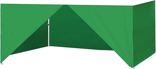 Miniatura 56 de Eurmax USA - Kit de paredes con cierre completo para toldo desplegable de 8x8 pies, solo 4 paredes (verde bosque) Verde bosque,Blanco,Rojo,Verde