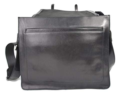 Sac postier en cuir noir la solution durable pour transporter vos affaires sans effort