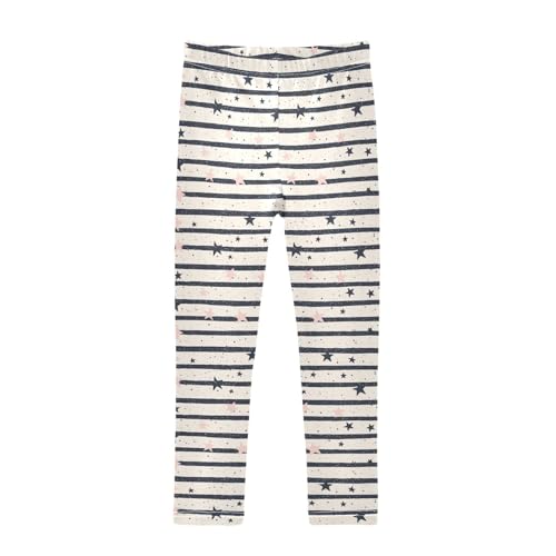 Girls Leggings Stars Dots Stripes Toddler Girls Clothes Toddler Comfortable Bottoms Girl Leggings 3T-10Y