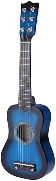 Portable 21 Inch Wooden Acoustic Guitar for Kids Small Size Musical Instrument with Low String Action and Easy Play Design for Children S Learning and Fun