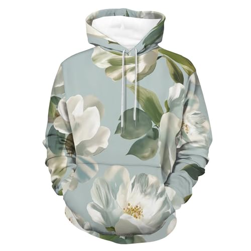 Fleur Blanche sweat à capuche hoodie chaud contre le froid taille S