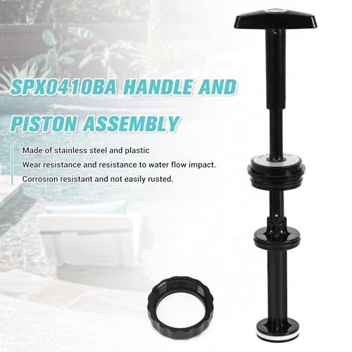 Image of SPX0410BA Handle and Piston Assembly Replacement, 2 Inch Backwash Slide Valve Compatible with Hayward SP0410X Series and SP0740DE