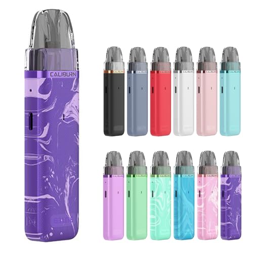 �y���K�i�zCALIBURN G3 Lite Pod System Kit �d�q�^�o�R �J���o�[�� G3 ���C�g �X�^�[�^�[�L�b�g 1200mAh 2.5ml 25W�̍ő�o�� LED�C���W�P�[�^�[�t�� TYPE-C�[�d POD�^ �����^�� �R���p�N�g va