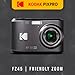 Kodak PIXPRO FZ45 Friendly Zoom Digital Camera (Black) Bundle with Folding Storage Travel Case, 128GB SD Class 10 UHS-I U1 V10 Full HD Memory Card, and Procell AA (4-Pack) (4 Items)